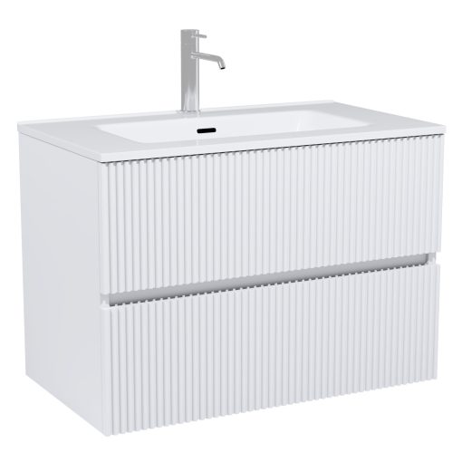 HD Torino Matt White 60/80 fali mosdószekrény