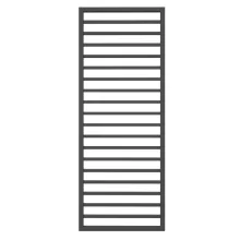 HD Herakles Antracit 1200x500 mm design törölközőszárító radiátor, matt antracit