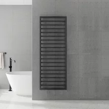 HD Herakles Antracit 1200x600 mm design törölközőszárító radiátor, matt antracit