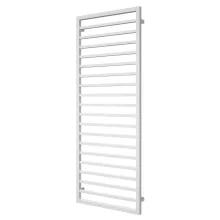 HD Herakles White 1200x600 mm design törölközőszárító radiátor, fényes fehér
