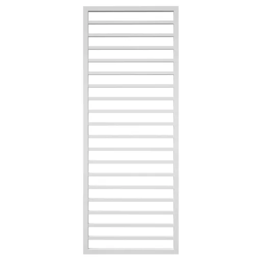 HD Herakles White 1200x600 mm design törölközőszárító radiátor, fényes fehér