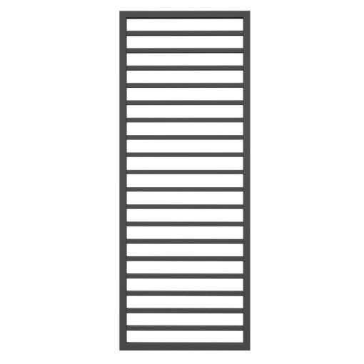 HD Herakles Antracit 1600x600 mm design törölközőszárító radiátor, matt antracit