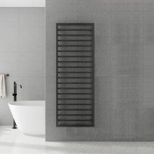 HD Herakles Antracit 1800x500 mm design törölközőszárító radiátor, matt antracit