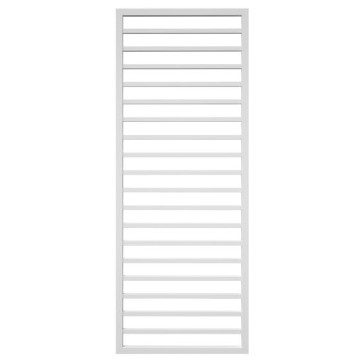 HD Herakles White 1800x600 mm design törölközőszárító radiátor, fényes fehér