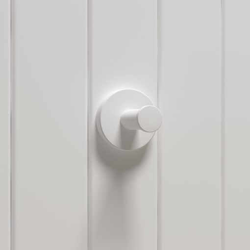 HD HMG mágneses törölközőszárító akasztó, fehér színű