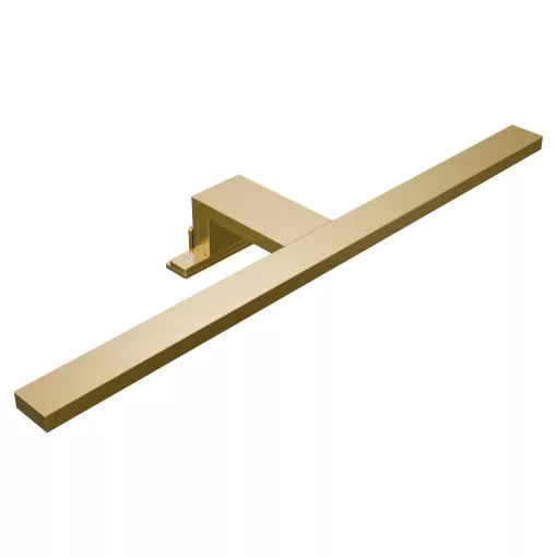 HD Element Brushed Gold 40 cm széles LED lámpa, szálcsiszolt arany