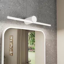 HD Lungo Matt White 50 cm széles LED lámpa, matt fehér