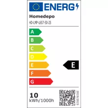HD Lungo Matt White 50 cm széles LED lámpa, matt fehér