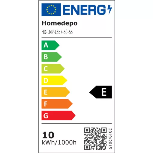 HD Lungo Brushed Gold 50 cm széles LED lámpa, szálcsiszolt arany