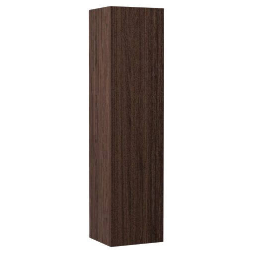 HD Zyra Pro Matt Hazel 100 komplett fürdőszoba bútor szett fali push-to-open mosdószekrénnyel, mogyoró színű mosdópulttal, tükörrel és magasszekrénnyel