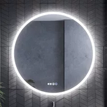 HD Zyra Pro+ Black-Oak 100 komplett fürdőszoba bútor fali push-to-open mosdószekrénnyel, oak mosdópulttal, kiegészítő oak fali modullal és tükörrel