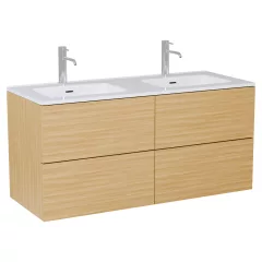   HD Aria Pro Hickory 120 fali mosdószekrény, push-to-open mechanizmussal