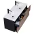   HD Aria Pro Black-Oak 120 fali mosdószekrény, push-to-open mechanizmussal