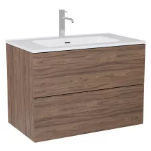 HD Aria Pro Oak 60 fali mosdószekrény, push-to-open mechanizmussal