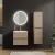 HD Aria Oak 60/80/100/120 fali mosdószekrény
