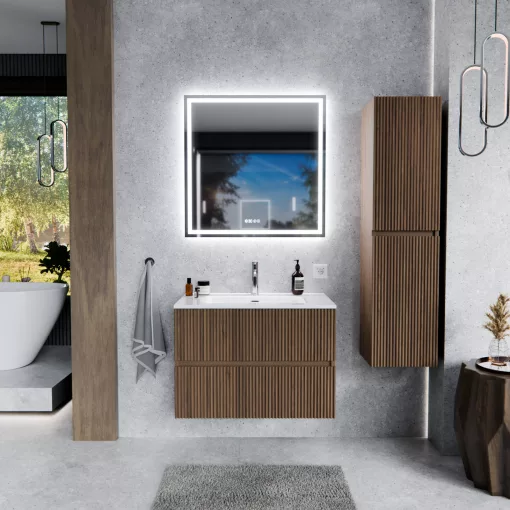 HD Torino Oak 60/80 fali mosdószekrény