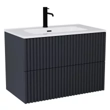 HD Ravello Pro Matt Antracit 60 fali mosdószekrény, push-to-open mechanizmussal