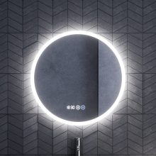 HD Aria Fume Grey 60/80/100/120 komplett fürdőszoba bútor fali mosdószekrénnyel és tükörrel