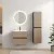 HD Aria Black-Oak 60/80/100/120 fali mosdószekrény