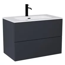HD Aria Pro Antracit 80 fali mosdószekrény, push-to-open mechanizmussal
