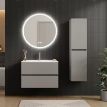 HD Aria Fume Grey 80 fali mosdószekrény