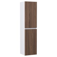 HD Aria/Zyra Silk Matt White-Oak 35 cm széles függesztett fali magasszekrény