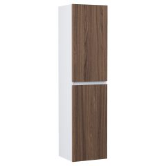   HD Aria/Zyra Silk Matt White-Oak 35 cm széles függesztett fali magasszekrény