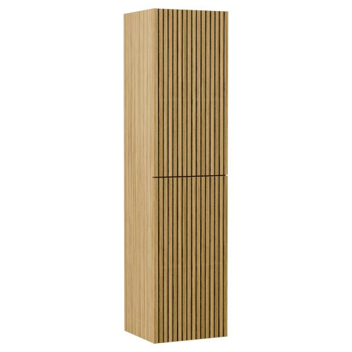HD Parma/Palma Pro Hickory magasszekrény 35 cm széles függesztett fali magasszekrény, push-to-open mechanizmussal