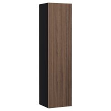 HD Aria/Zyra Pro Black-Oak 35 cm széles függesztett fali magasszekrény, push-to-open mechanizmussal