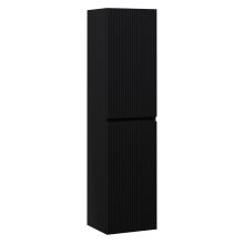 HD Torino Matt Black 35 cm széles függesztett fali magasszekrény