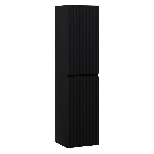 HD Torino Matt Black 35 cm széles függesztett fali magasszekrény