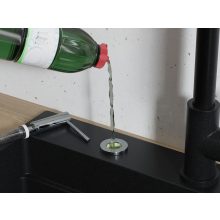 HD mosogatószer adagoló, fényes króm, 300 ml