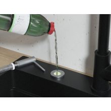 HD mosogatószer adagoló, szálcsiszolt króm, 300 ml