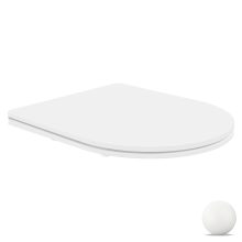 HD Slim "P" Matt White WC tető matt fehér zsanérral