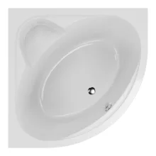 HD Sense 130x130 cm széles szimmetrikus íves akril sarokkád