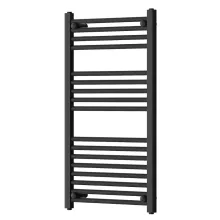 HD Standard Black 1000x500 mm egyenes törölközőszárító radiátor, matt fekete
