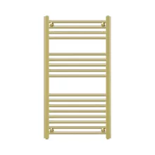 HD Standard Gold 1000x500 mm egyenes törölközőszárító radiátor, fényes arany