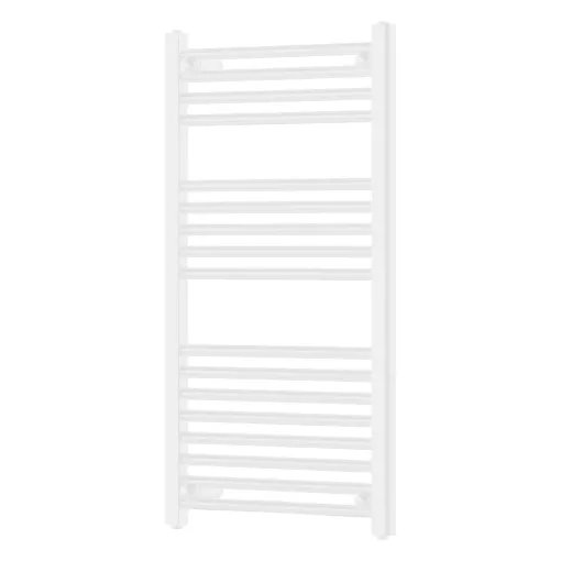 HD Standard White 1000x500 mm egyenes törölközőszárító radiátor, fényes fehér