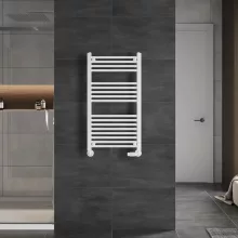 HD Standard White 1000x500 mm egyenes törölközőszárító radiátor, fényes fehér