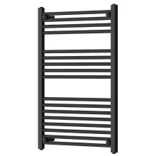 HD Standard Black 1000x600 mm egyenes törölközőszárító radiátor, matt fekete