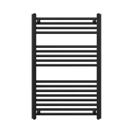 HD Standard Black 1000x600 mm egyenes törölközőszárító radiátor, matt fekete