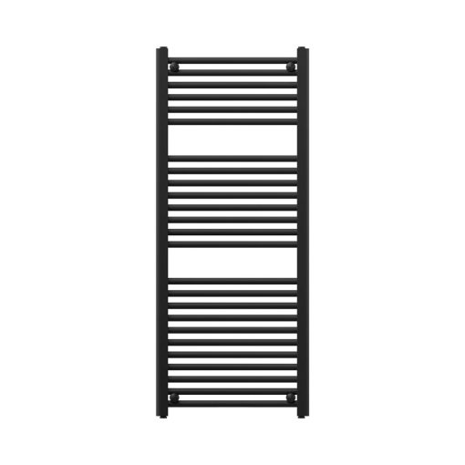 HD Standard Black 1200x500 mm egyenes törölközőszárító radiátor, matt fekete
