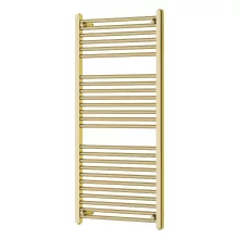 HD Standard Gold 1200x500 mm egyenes törölközőszárító radiátor, fényes arany