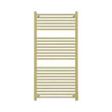 HD Standard Gold 1200x500 mm egyenes törölközőszárító radiátor, fényes arany