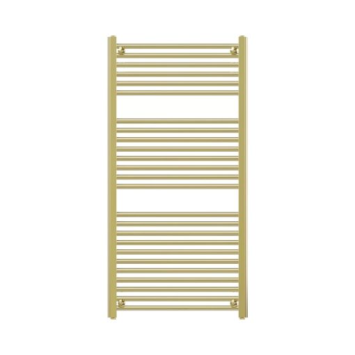 HD Standard Gold 1200x500 mm egyenes törölközőszárító radiátor, fényes arany