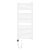   HD Standard White 1200x600 mm egyenes smart elektromos törölközőszárító radiátor 400W-os wifi-s fűtőpatronnal, fényes fehér
