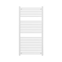 HD Standard White 1200x600 mm egyenes törölközőszárító radiátor, fényes fehér