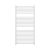   HD Standard White 1200x600 mm egyenes törölközőszárító radiátor, fényes fehér