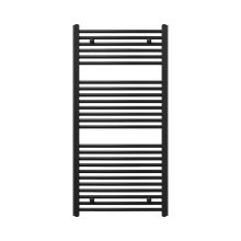 HD Standard Black 1200x600 mm íves törölközőszárító radiátor, matt fekete
