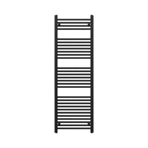 HD Standard Black 1400x500 mm egyenes törölközőszárító radiátor, matt fekete